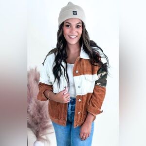 POL Forever It'll Stay With You Corduroy Jacket